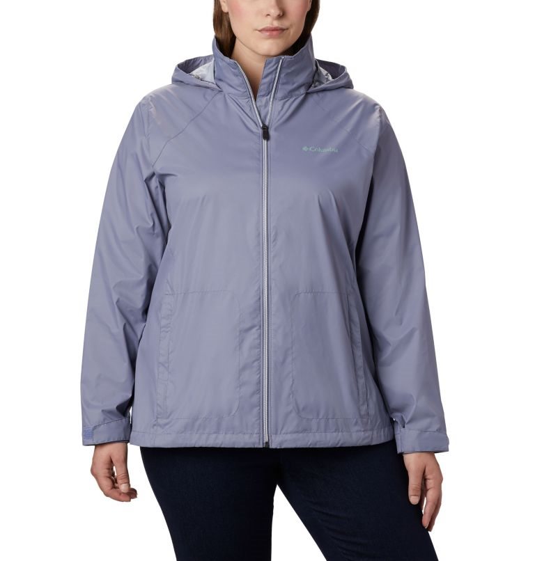 Women\'s Columbia Switchback III Jackets Grey | Plus Size CA-G68C0